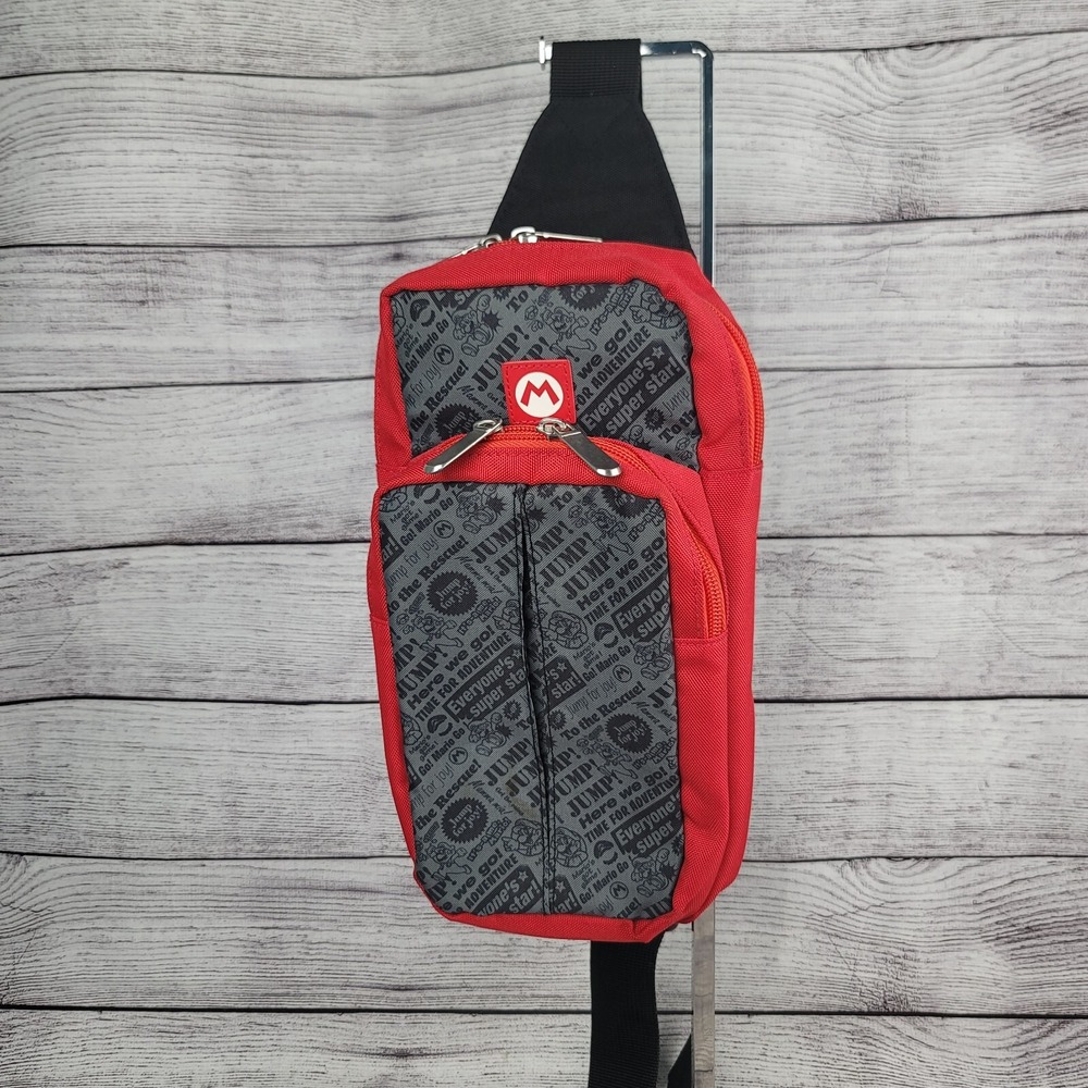 Nintendo Switch Go Pack Sling Bag Shoulder Pack Mario Edition